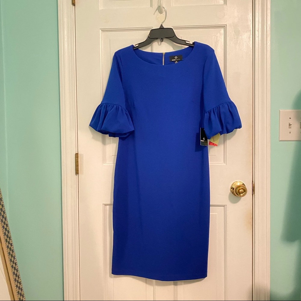 Cobalt blue dress